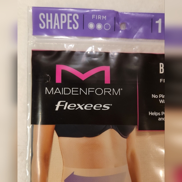 Maidenform Flexees Shaper Brief Nude Lace Firm Cool Comfort Size Small N… - Picture 5 of 9